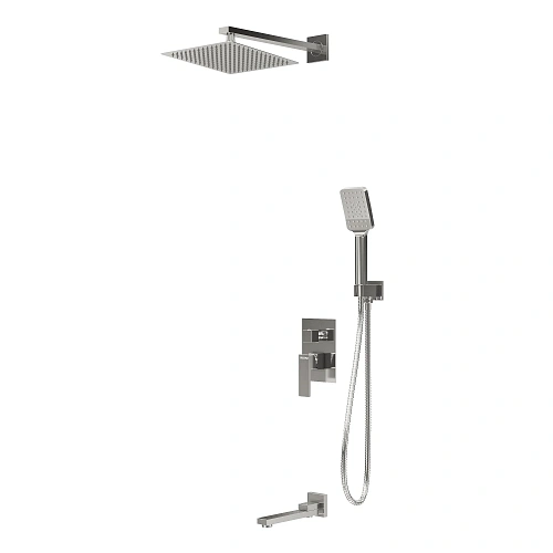 Душевая система GROSSMAN Style 501.K35.05.100 скрытого монтажа хром глянцевый Душевая система GROSSMAN Style 501.K35.05.100 скрытого монтажа хром глянцевый