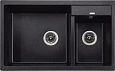 Кухонная мойка Kaiser двойная черный жемчуг KG2M-8050-BP Кухонная мойка Kaiser двойная черный жемчуг KG2M-8050-BP