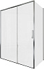 Картинка анонса товара «душевой уголок aquanet pleasure evo 150x80 ae65-150x80-ct профиль хром, прозрачное стекло»