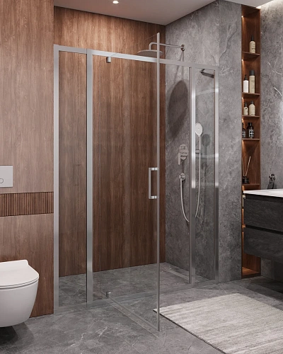 Душевая дверь CEZARES MOLVENO-BA-12-90+60-C-Cr-IV 150 см Душевая дверь CEZARES MOLVENO-BA-12-90+60-C-Cr-IV 150 см