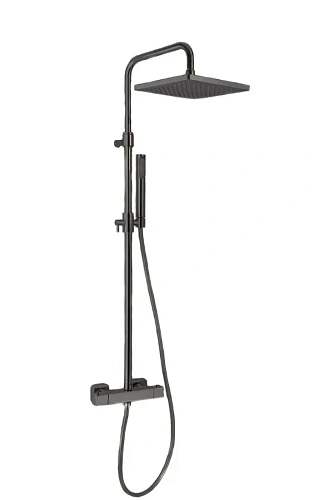 Душевая система Webert Pegaso PE980507560METAL, черный Душевая система Webert Pegaso PE980507560METAL, черный