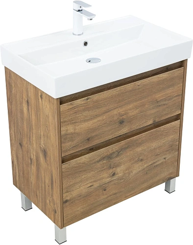 Тумба под раковину Aquanet Nova Lite 2.0 75 00346344 напольная, дуб рустикальный Тумба под раковину Aquanet Nova Lite 2.0 75 00346344 напольная, дуб рустикальный