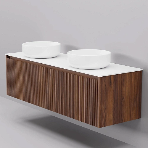 Тумба с раковиной ArtDecco Camilla 140 ACM14W22D300 черный орех Тумба с раковиной ArtDecco Camilla 140 ACM14W22D300 черный орех