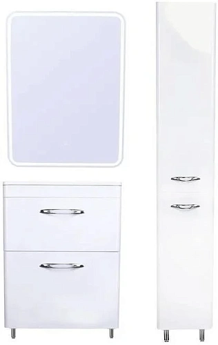 Шкаф-пенал Style Line Каре 30 с корзиной, Люкс белая, PLUS СС-00002271 Шкаф-пенал Style Line Каре 30 с корзиной, Люкс белая, PLUS СС-00002271