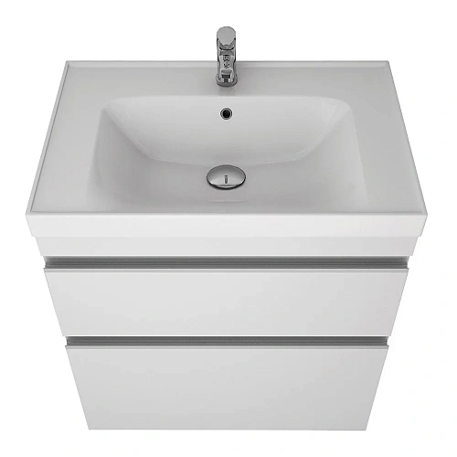 Тумба под раковину DREJA GRACE PLUS, 70 см, подвесная/напольная, 2 ящика, с опорами, белый глянец 99 99.0905 Тумба под раковину DREJA GRACE PLUS, 70 см, подвесная/напольная, 2 ящика, с опорами, белый глянец 99 99.0905