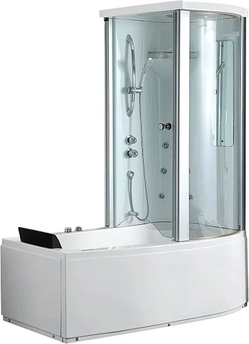 Акриловая ванна Gemy G8040 B R 170x85 угловая, асимметричная, правая, гидромассажная Акриловая ванна Gemy G8040 B R 170x85 угловая, асимметричная, правая, гидромассажная