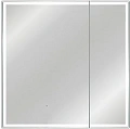 Зеркальный шкаф Style Line КВАРТЕТ 80x80 с подсветкой, сенсор на зеркале СС-00002375 Зеркальный шкаф Style Line КВАРТЕТ 80x80 с подсветкой, сенсор на зеркале СС-00002375