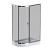 Картинка анонса товара «душевой уголок am.pm like w83g-302u120cg slide 120x80, стекло тонированное, профиль хром»
