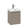 Картинка анонса товара «тумба под раковину villeroy &amp; boch subway 3.0 taupe / taupe c58400vm»