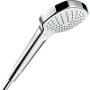 Душевая лейка Hansgrohe Croma Select E Vario EcoSmart 9 л/мин. 26813400, белый/хром
