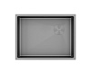 Картинка анонса товара «кухонная мойка paulmark next-skew 58 uni, pm885844-mg, матовый серый, 580х440мм 1,2мм»