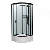 Душевая кабина Frank F400/2 Black без крыши черный профиль 90x90 148009 Душевая кабина Frank F400/2 Black без крыши черный профиль 90x90 148009