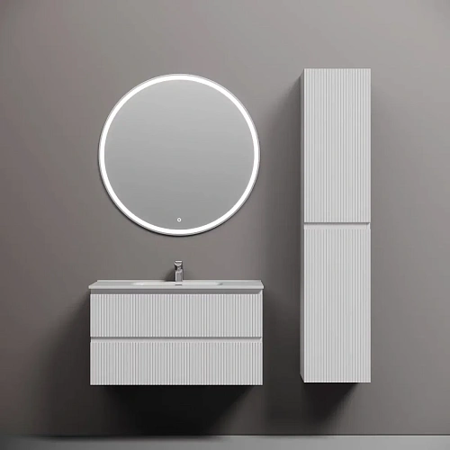 Тумба под раковину Sancos Snob T SNT90W 890х445х500 Bianco, подвесная Тумба под раковину Sancos Snob T SNT90W 890х445х500 Bianco, подвесная