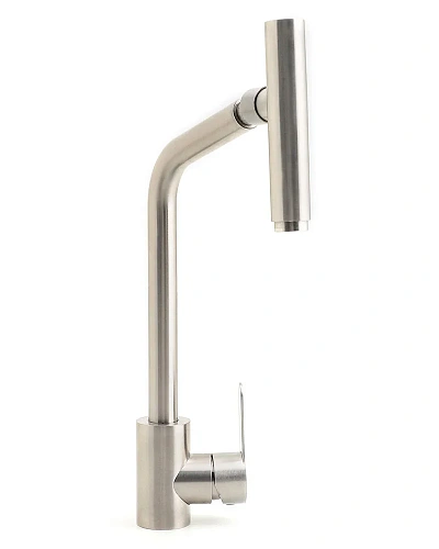 Смеситель для кухни Orange Steel M99-009ni с подвижным аэратором, никель Смеситель для кухни Orange Steel M99-009ni с подвижным аэратором, никель