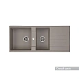 Кухонная мойка Aquaton Торина 1A712032TR250 из литого мрамора, прямоугольная, с крылом и дополнитель Кухонная мойка Aquaton Торина 1A712032TR250 из литого мрамора, прямоугольная, с крылом и дополнитель