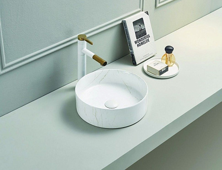 Раковина CeramaLux С1112 накладная, под камень