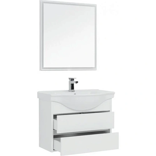 Комплект мебели Aquanet Сидней 80 белый 00244676 Комплект мебели Aquanet Сидней 80 белый 00244676