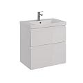 Тумба под раковину Lemark VEON 60 см подвесная/напольная, белый LM01V60T Тумба под раковину Lemark VEON 60 см подвесная/напольная, белый LM01V60T