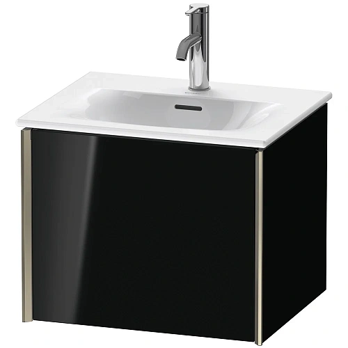 Тумба под раковину Duravit XVIU XV40310B140 подвесная 51 см черный глянцевый Тумба под раковину Duravit XVIU XV40310B140 подвесная 51 см черный глянцевый