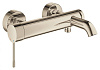 Картинка анонса товара «смеситель для ванны grohe essence new, никель глянец (33624be1)»