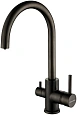 Смеситель для кухни Paulmark ESSEN, вороненная сталь, 213211-GM Es213211-GM Смеситель для кухни Paulmark ESSEN, вороненная сталь, 213211-GM Es213211-GM