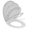 Крышка-сиденье Ideal Standard EUROVIT E131801 с функцией плавного закрытия для унитаза