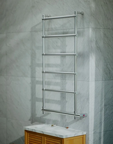 Полотенцесушитель электрический Margaroli Sole 542-6 BOX 5424706B 47 x 102 см, хром Полотенцесушитель электрический Margaroli Sole 542-6 BOX 5424706B 47 x 102 см, хром