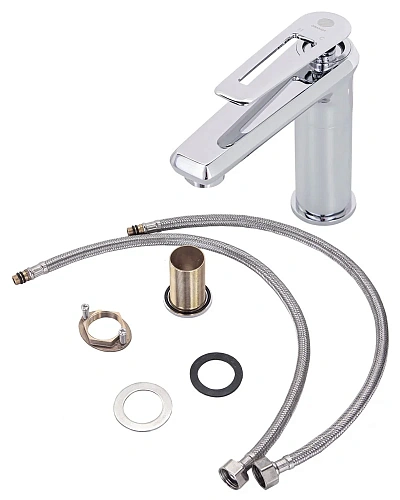 Смеситель для раковины Orange LINE M06-021cr Смеситель для раковины Orange LINE M06-021cr