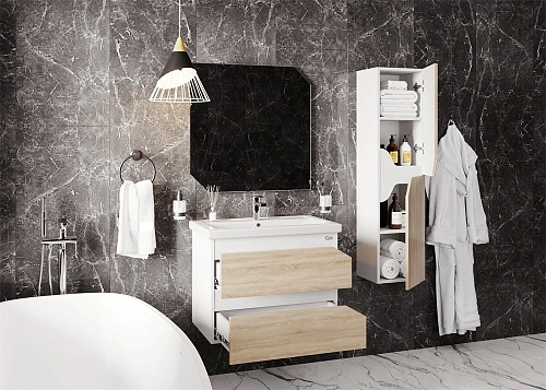 Тумба под раковину Onika ФРИДОМ 70.13 дуб сонома 107046 Тумба под раковину Onika ФРИДОМ 70.13 дуб сонома 107046