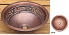 Картинка анонса товара «раковина медная bronze de luxe r108, цвет - coffee (кофейный), 42 х 42 х 15 см r108_coffee»