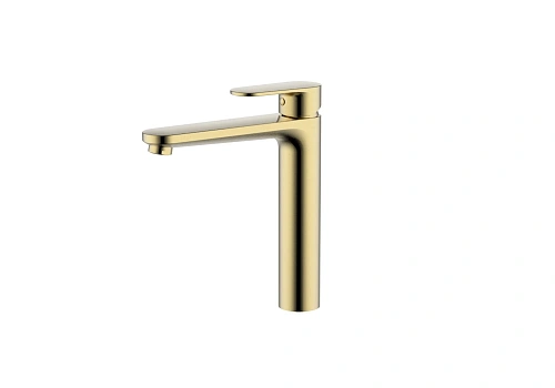 Смеситель для раковины Aquatek НИКА AQ1804BG золото шлифованное Смеситель для раковины Aquatek НИКА AQ1804BG золото шлифованное