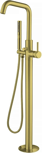 Смеситель для ванны Allen Brau Priority 5.31008-GB (с внутренней частью) золото Смеситель для ванны Allen Brau Priority 5.31008-GB (с внутренней частью) золото