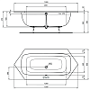 Акриловая ванна Ideal Standard i.life 190х90 см T476701 Акриловая ванна Ideal Standard i.life 190х90 см T476701