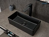 Картинка анонса товара «раковина gid bm1104 53359 накладная черная матовая 46x23x12»