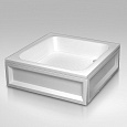 Детальная картинка товара «душевой поддон rgw acryl b/cl-s 800x800 мм 16180188-51 квадратный белый»