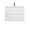 Детальная картинка товара «тумба с раковиной am.pm gem m90-fhx0752-wc0752wg подвесная, 75 см, 2 ящика push-to-open, белый»