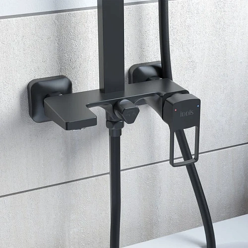 Душевая система IDDIS Bild (BILBL1Fi06) черный Душевая система IDDIS Bild (BILBL1Fi06) черный