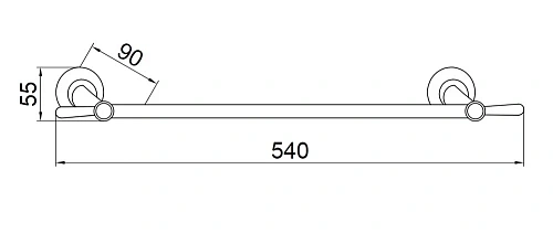 Полотенцедержатель Boheme Puro 10702 Полотенцедержатель Boheme Puro 10702