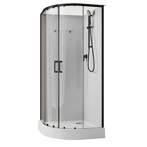 Душевая кабина Aquanet Passion EVO 100R Black 100x100 00282010 Душевая кабина Aquanet Passion EVO 100R Black 100x100 00282010