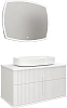 Мебель для ванной STWORKI Молде 95 белая, со столешницей 579557