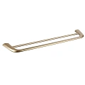 Полотенцедержатель двойной ABBER Nord AA1553G золото матовое Полотенцедержатель двойной ABBER Nord AA1553G золото матовое
