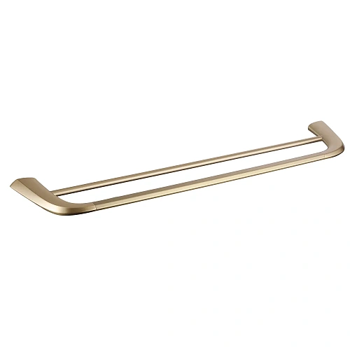 Полотенцедержатель двойной ABBER Nord AA1553G золото матовое Полотенцедержатель двойной ABBER Nord AA1553G золото матовое