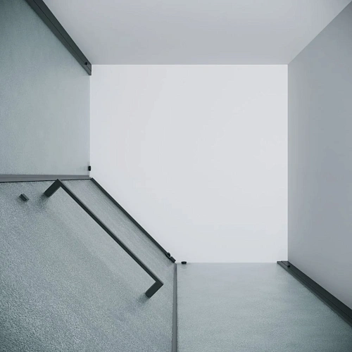 Душевой уголок GROSSMAN Pragma 302.K33.03.9090.21.02 (90x90x195) трапеция,распашн,черн.матов,стекло шиншилла Душевой уголок GROSSMAN Pragma 302.K33.03.9090.21.02 (90x90x195) трапеция,распашн,черн.матов,стекло шиншилла