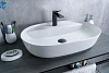 Картинка анонса товара «раковина gid d1346 51194 накладная белая 61x41x14»