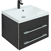 Тумба под раковину Aquanet Верона 58 New черный матовый 00272428 Тумба под раковину Aquanet Верона 58 New черный матовый 00272428