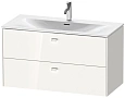 Тумба под раковину Duravit Brioso BR431302222 подвесная 102 см белый глянцевый Тумба под раковину Duravit Brioso BR431302222 подвесная 102 см белый глянцевый