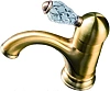 Смеситель для раковины Boheme CRYSTAL бронза (одноручковый) 301-CRST Смеситель для раковины Boheme CRYSTAL бронза (одноручковый) 301-CRST