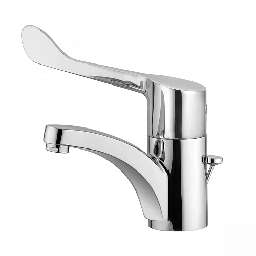 Смеситель для раковины Kludi Medi Care 3411505 DN 15, с донным клапаном 341150524 Смеситель для раковины Kludi Medi Care 3411505 DN 15, с донным клапаном 341150524