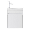 Картинка анонса товара «тумба под раковину belbagno pietra mini-400-1a-so-bl-r bianco lucido подвесная 394x217»