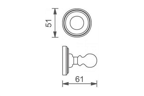 Крючок Aquanet 4682, золото Крючок Aquanet 4682, золото